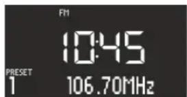 SONORO SO110 - Memorizzazione di emittenti FM - 1