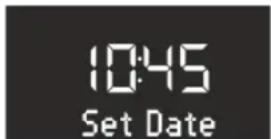 SONORO SO110 - Manuel indstilling af datoen - 1