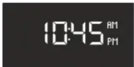 SONORO SO110 - Indstilling af klokkeslætsformat - 1