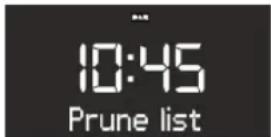 SONORO SO110 - Eliminación de emisoras inactivas – Prune list Requisito: - 1