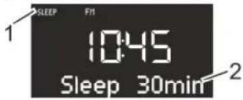SONORO SO110 - Zeitintervall für Sleeptimer einstellen - 1