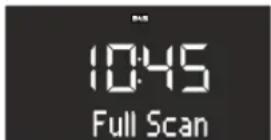 SONORO SO110 - Søgning efter DAB-stationer - 1