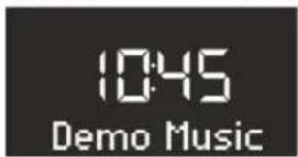 SONORO SO110 - Attivazione/disattivazione della musica demo - 1