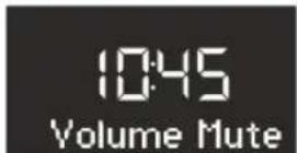 SONORO SO110 - Disattivazione dell'audio - 1