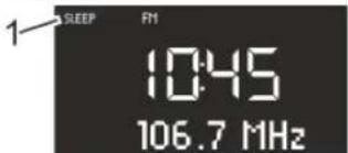 SONORO SO110 - Ajuste del Sleep Timer - 1