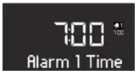 SONORO SO110 - Ajuste de hora de despertador - 1