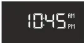 SONORO SO110 - Ajuste del formato de hora - 1