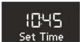 SONORO SO110 - Ajuste manual de la hora - 1