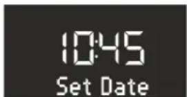 SONORO SO110 - Setting the date manually - 1