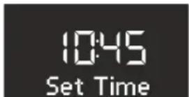 SONORO SO110 - Réglage manuel de l'heure - 1