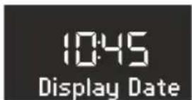 SONORO SO110 - Switching the date on/off - 1