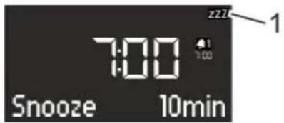 SONORO SO210 - Indstilling af Snooze-funktionen - 1
