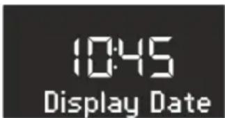 SONORO SO210 - Activation/désactivation de la date - 1