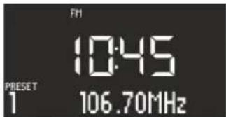 SONORO SO210 - Almacenamiento de emisora FM - 1