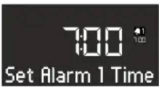 SONORO SO210 - Ajuste de hora de despertador - 1