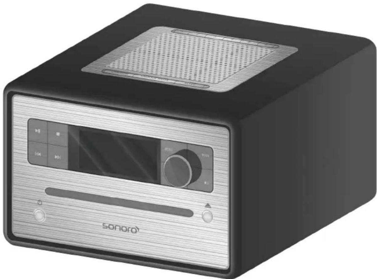 SONORO SO210 - Digitalradio med cd-afspiller - 1