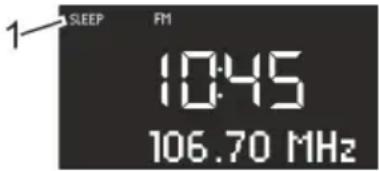 SONORO SO210 - Attivazione dello sleep timer - 1