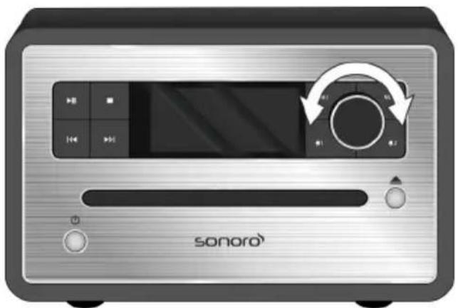 SONORO SO210 - Volume instellen - 1