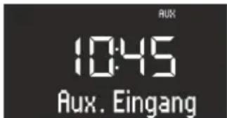 SONORO SO210 - AUX-weergave - 1