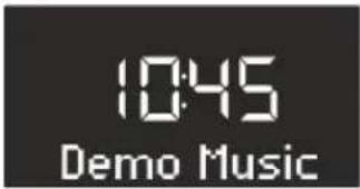 SONORO SO210 - Activación/desactivación de Demo Music - 1