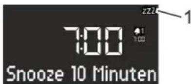 SONORO SO210 - Snooze einstellen - 1