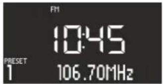 SONORO SO210 - Lagring af FM-stationer - 1