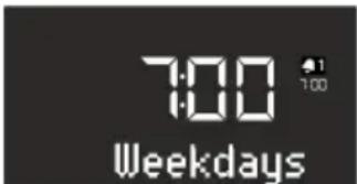 SONORO SO210 - Indstilling af Snooze - 1