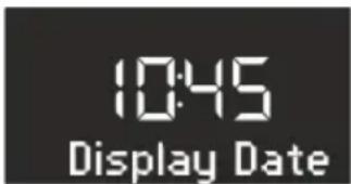 SONORO SO210 - Attivazione/disattivazione della data - 1