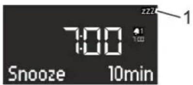 SONORO SO210 - Impostazione della funzione snooze - 1