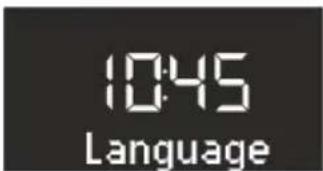 SONORO SO210 - Displaytaal instellen - 1