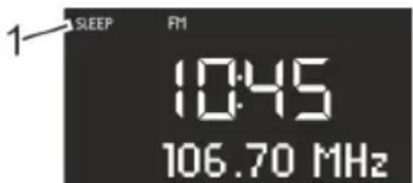 SONORO SO210 - Ajuste del Sleep Timer - 1