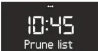SONORO SO210 - Eliminación de emisoras inactivas – Prune list Requisito: - 1