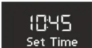 SONORO SO210 - Impostazione manuale dell'ora - 1