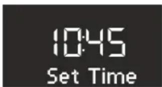 SONORO SO210 - Ajuste manual de la hora - 1