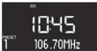 SONORO SO210 - Memorizzazione di emittenti FM - 1