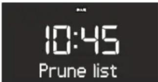 SONORO SO210 - Removing inactive stations – Prune list Prerequisite: - 1