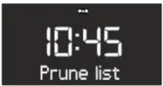 SONORO SO210 - Rimozione di emittenti non attive – Prune list Presupposti: - 1