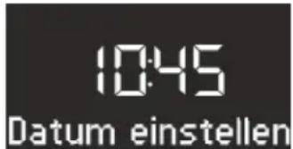 SONORO SO210 - Datum manuell einstellen - 1
