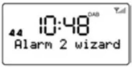 SCANSONIC PA3600 - Set the Alarm 2 - 1