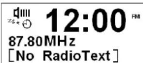 SCANSONIC DAB200 - Arrêt automatique - 1