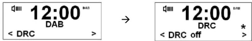 SCANSONIC DAB200 - Contrôle de plage dynamique (DRC-Dynamic Range Control) - 2