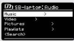 REVO SuperSystem - MEDIA PARTAGE (d'un serveur media UPnP) - 1