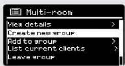 REVO SuperSystem - MULTIRAUM MENÜOPTIONEN - 1