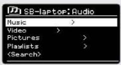 REVO SuperSystem - SHARED MEDIA (Von einem UPnP Media Server) - 1