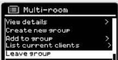 REVO SuperSystem - MULTIROOM MENU OPTIONS - 5