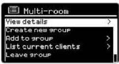 REVO SuperSystem - MULTIROOM MENU OPTIONS - 2