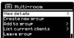 REVO SuperSystem - OPTIONS DE MENU MULTIROOM - 2