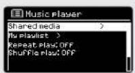 REVO SuperSystem - ABSPIELEN VON AUDIO-TRACKS IM MUSIC PLAYER - 1