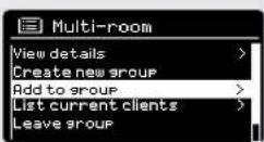 REVO SuperSystem - MULTIROOM MENU OPTIONS - 3