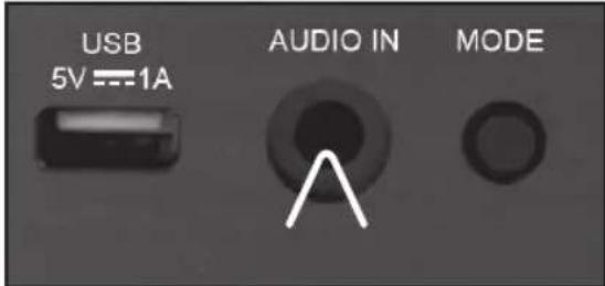 PEAQ PDR350BT - AUDIO-IN - 1